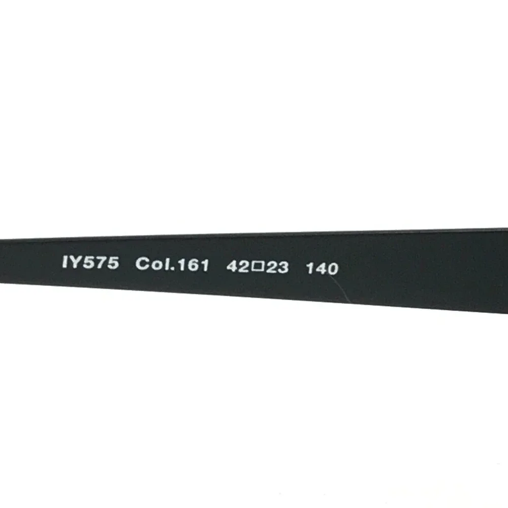 Iyoko-Inyake Eyeglasses Frames IY575 Col.161 Black Brown Rectangular 42-23-140